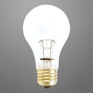 60 WATTS A19 CLEAR 5,000 HOURS LONG LIFE INCANDESCENT LIGHT BULB 130 