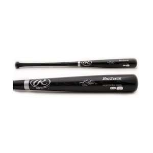  Kevin Youkilis Autographed Black Big Stick Baseball Bat 