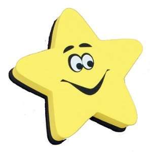   ASHLEY PRODUCTIONS MAGNETIC WHITEBOARD ERASER STAR 
