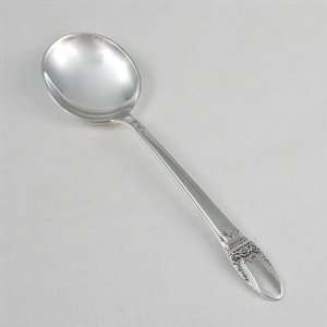 First Love by 1847 Rogers, Silverplate Round Bowl Soup Spoon  