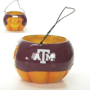  BSS   Texas A&M Aggies NCAA Halloween Pumpkin Candy Bucket 