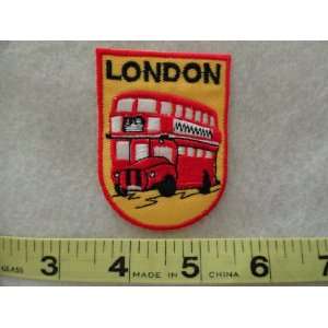  London Double Decker Bus Patch 