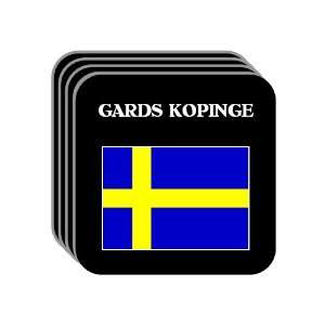  Sweden   GARDS KOPINGE Set of 4 Mini Mousepad Coasters 