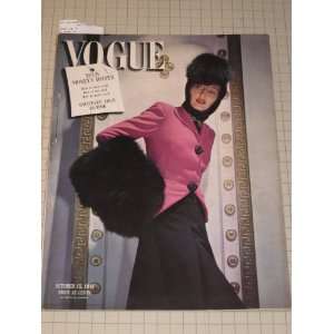 1941 Vogue Magazine Alicia Markova   Orson Welles   Ludwig Bemelmans 