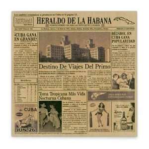 Heraldo de la Habana 50s Cuban Tissue Liners 12 in. x 12 in. (pack of 