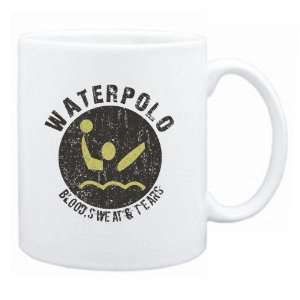  New  Waterpolo , Blood Sweat & Tears  Mug Sports