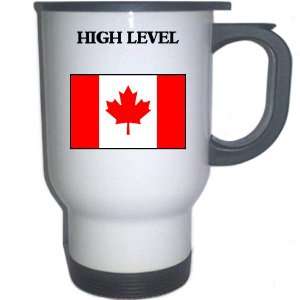  Canada   HIGH LEVEL White Stainless Steel Mug 