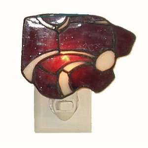  Kansas State Wildcats Leaded Stained Glass Nite Light 