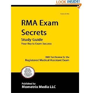 RMA Exam Secrets Study Guide RMA Test Review for the Registered 