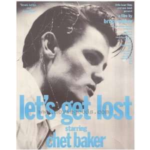  Lets Get Lost   Movie Poster   27 x 40