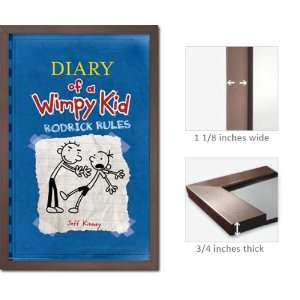Slate Framed Diary Wimpy Kid Poster Rodrick Rules Fr6397  