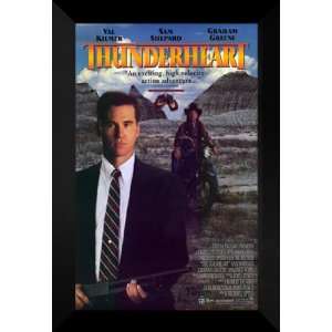  Thunderheart 27x40 FRAMED Movie Poster   Style C   1992 