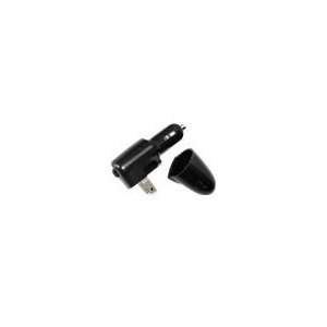  Car Charger & Travel USB Power Adapter (Black) for Asus 