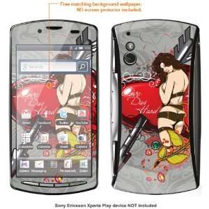   Skin STICKER for Sony Ericsson Xperia Play case cover XperiaPlay 390