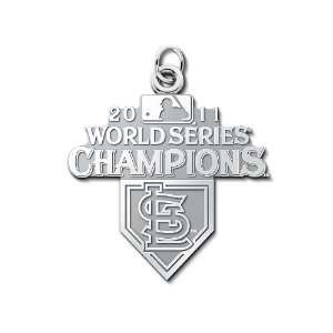 MLB St. Louis Cardinals 2011 World Series Championship Sterling Silver 