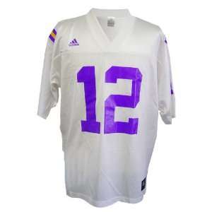   Official Replica NCAA Game Jersey by Adidas (White)