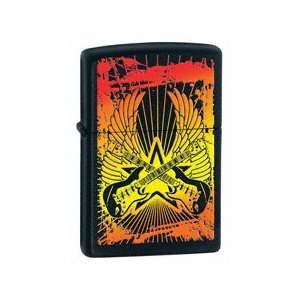Rock On with this black matte Zippo Lighter *Free Engraving (optional)