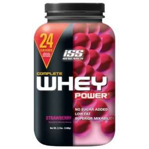  ISS Research Complete Whey Power, Strawberry, 2.2 lbs (1 