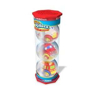  Go Go Rollers Three Pack Balls   Rescue Vehicles Toys 