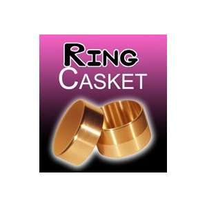   Ring Casket Magicians Close Up Magic Tricks Trick 