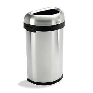  simplehuman Semi Round Open Trash Can   Frontgate