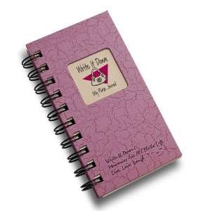 Write it Down, My Purse Journal   MINI Pink Hard Cover (the perfect 