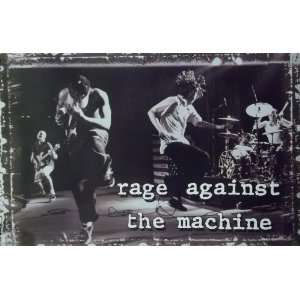  Rage Against The Machine 23x35 On Stage Poster 1998 