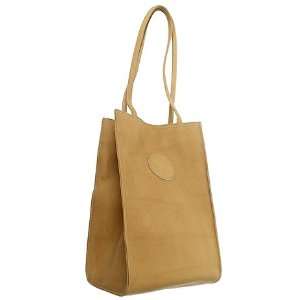  Piel Leather Small Market Bag Sand