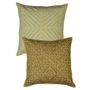  Patch & Thread Work 2 Piece Indian Home Furnishing Cushion 