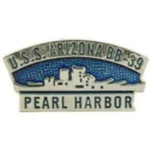  U.S. Navy USS Arizona BB 39 Pearl Harbor Pin 1 Arts 