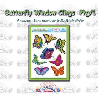 Butterflies window cling by Paper Magic