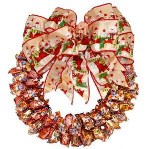 Orange 3 Musketeers Candy Wreath   Limited Edition  