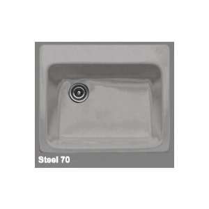   10 Bristol Single Bowl Kitchen Sink Self Rimming Three Hole 10 3 70
