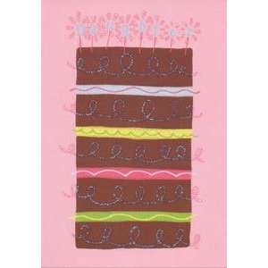  Happy Birthday Greeting Card Daughter Candle Birthday Cake 