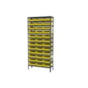   Bin System, Shelving with 30170 Yellow bins