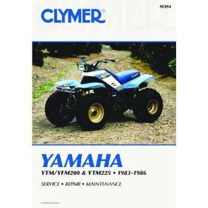  Yamaha YTM YFM 200 225 83 86 Clymer Repair Manual 