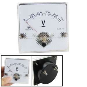  Amico Fine Tuning Dial Analog Voltage Panel Voltmeter DC 