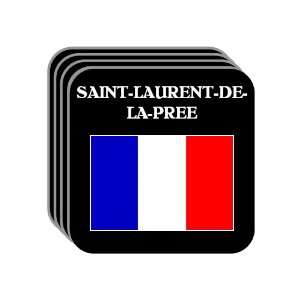  France   SAINT LAURENT DE LA PREE Set of 4 Mini Mousepad 