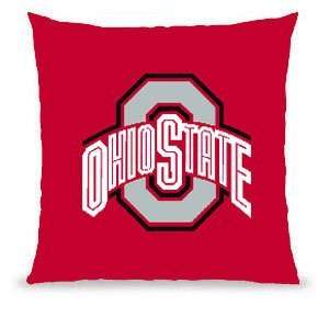  Ohio State Buckeyes Letter Jacket Decorative Pillow