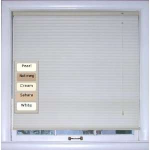  3/8 Double Cellular Cream Window Shade, Width From 24in 