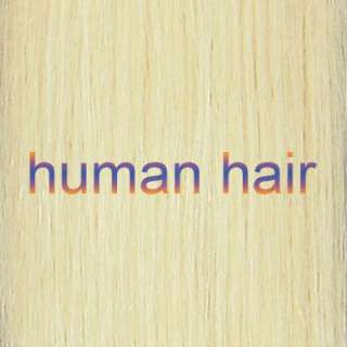 100S 18 Remy Nail tip Human Hair Extensions #16  