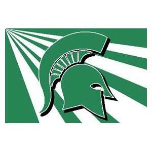  Michigan State Spartans 20X30 Tufted Rug Tough Acrylic 