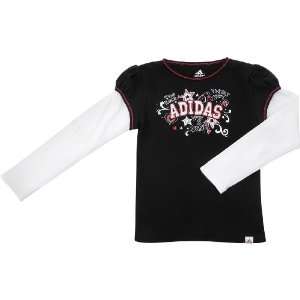   Party Long Sleeve Tee Girls 4 6X Little Girls 5