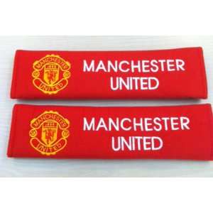  United Manchester Seat Belt Cover Shoulder Pad one pair 