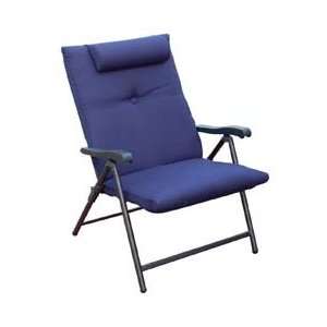  Prime Products 13 3372 Blue Prime Plus Folding Chair 