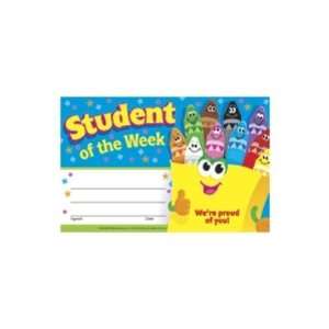  Student of the Week Award Certificates Case Pack 4 