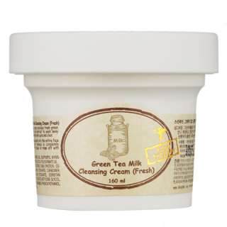 SKINFOOD Green Tea Milk Cleansing Cream (Fresh), 160ml  