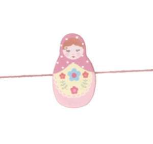 NEW Wooden Russian Doll String of Pegs posted daily  
