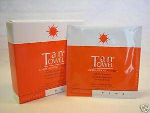 Tan Towel Tantowel Self Tanning Plus Med Dark 5 count  