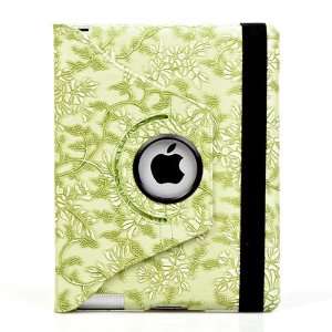  Embossed Black Flowers Synthetic Leather Notebook Magnetic Smart 360 